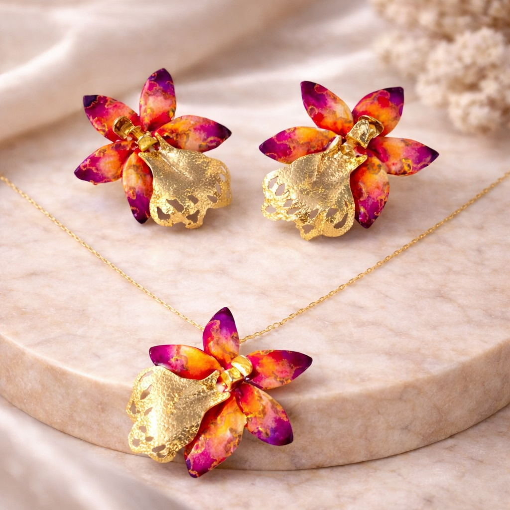 Set Orquídeas Clásica