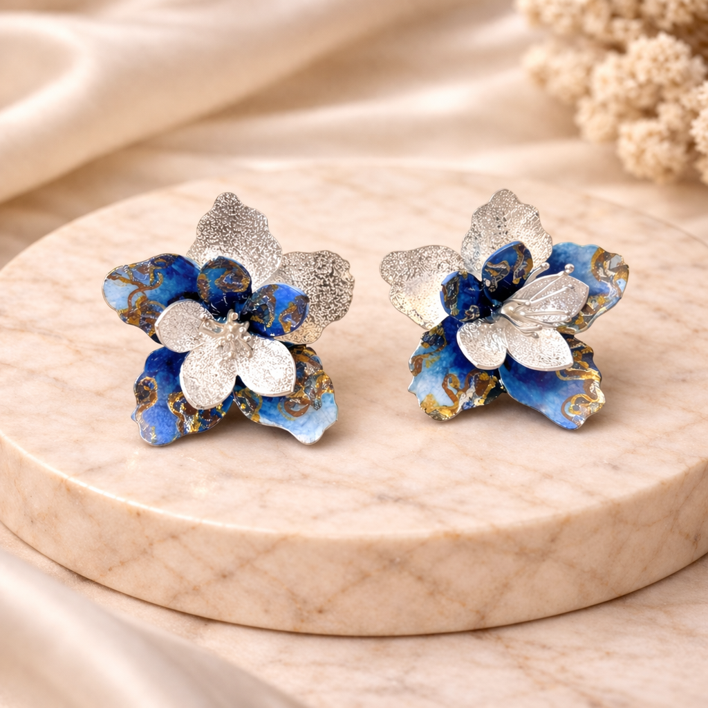 Flor de durazno cielo azul