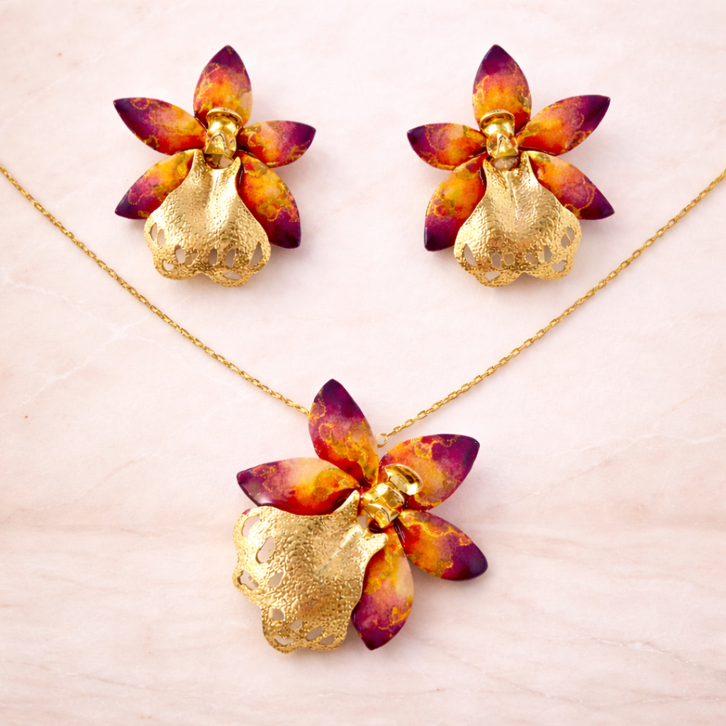 Set Orquídeas Clásica