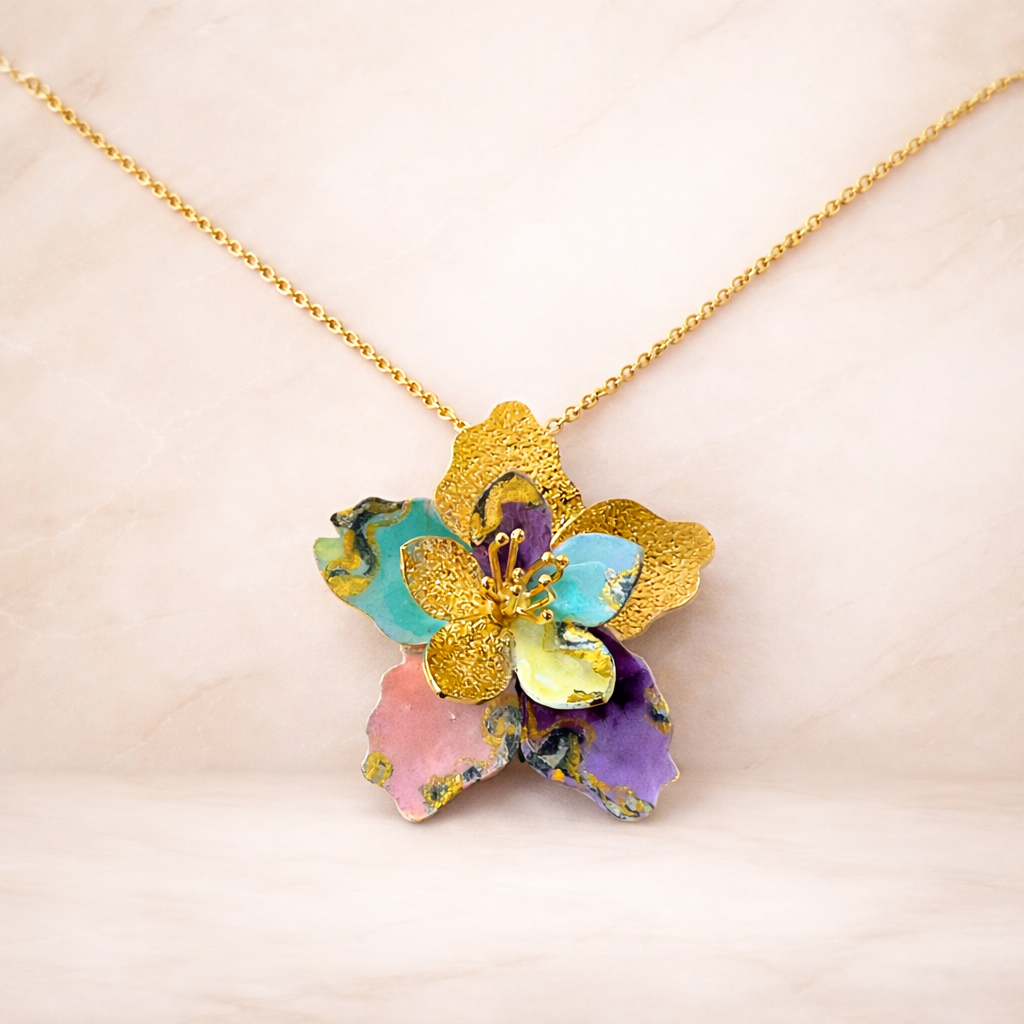 Set Flor de durazno pastel